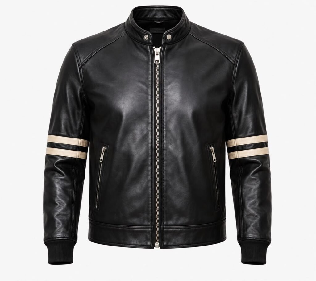 Café Racer Jacket – Stripe
