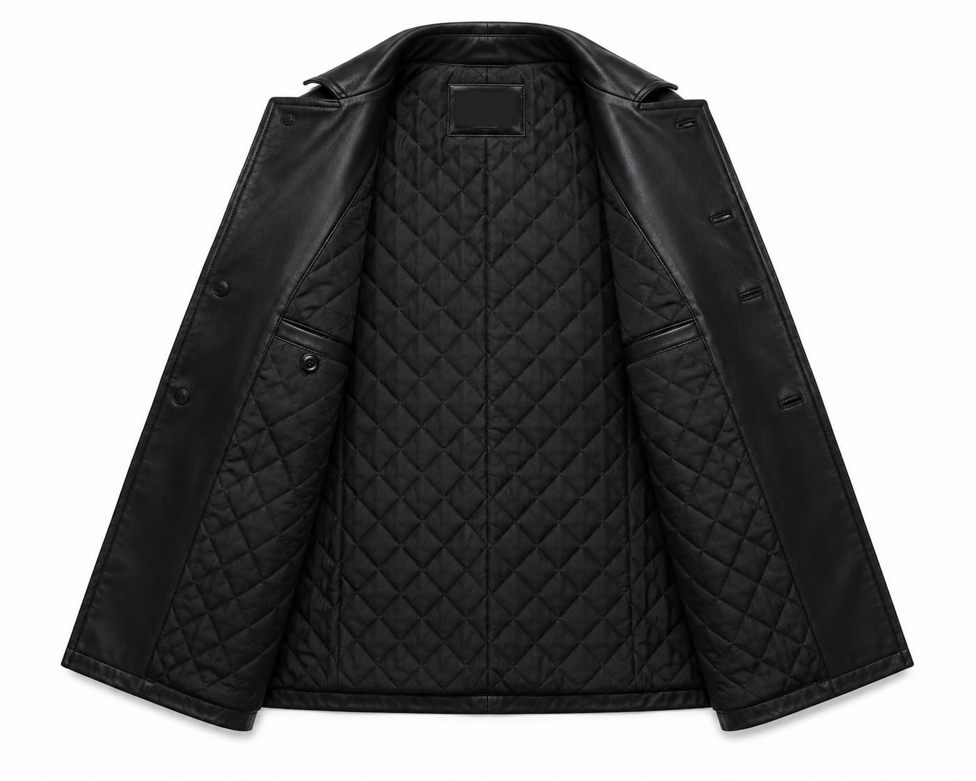 CLASSIC LEATHER COAT – CC-10 - Image 4