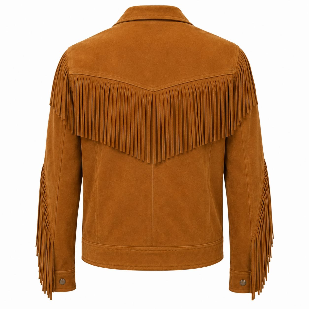 CLASSIC FRINGE SUEDE JACKET - Image 2