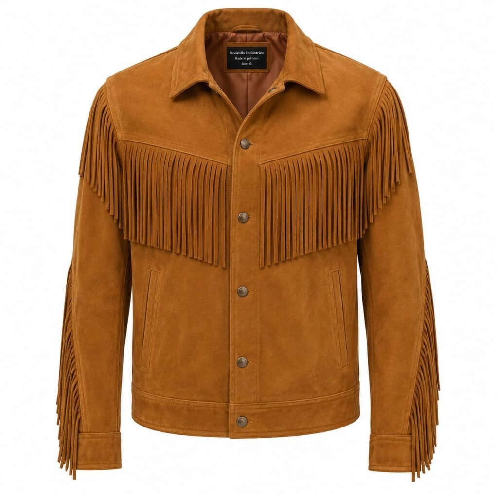 CLASSIC FRINGE SUEDE JACKET
