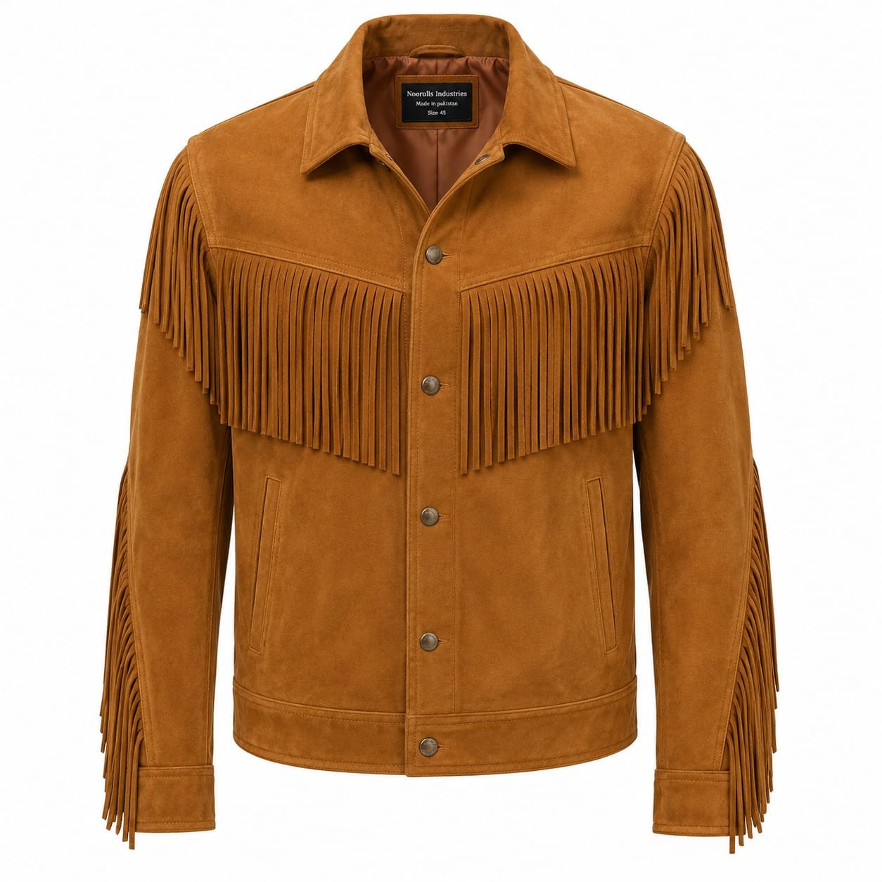 CLASSIC FRINGE SUEDE JACKET