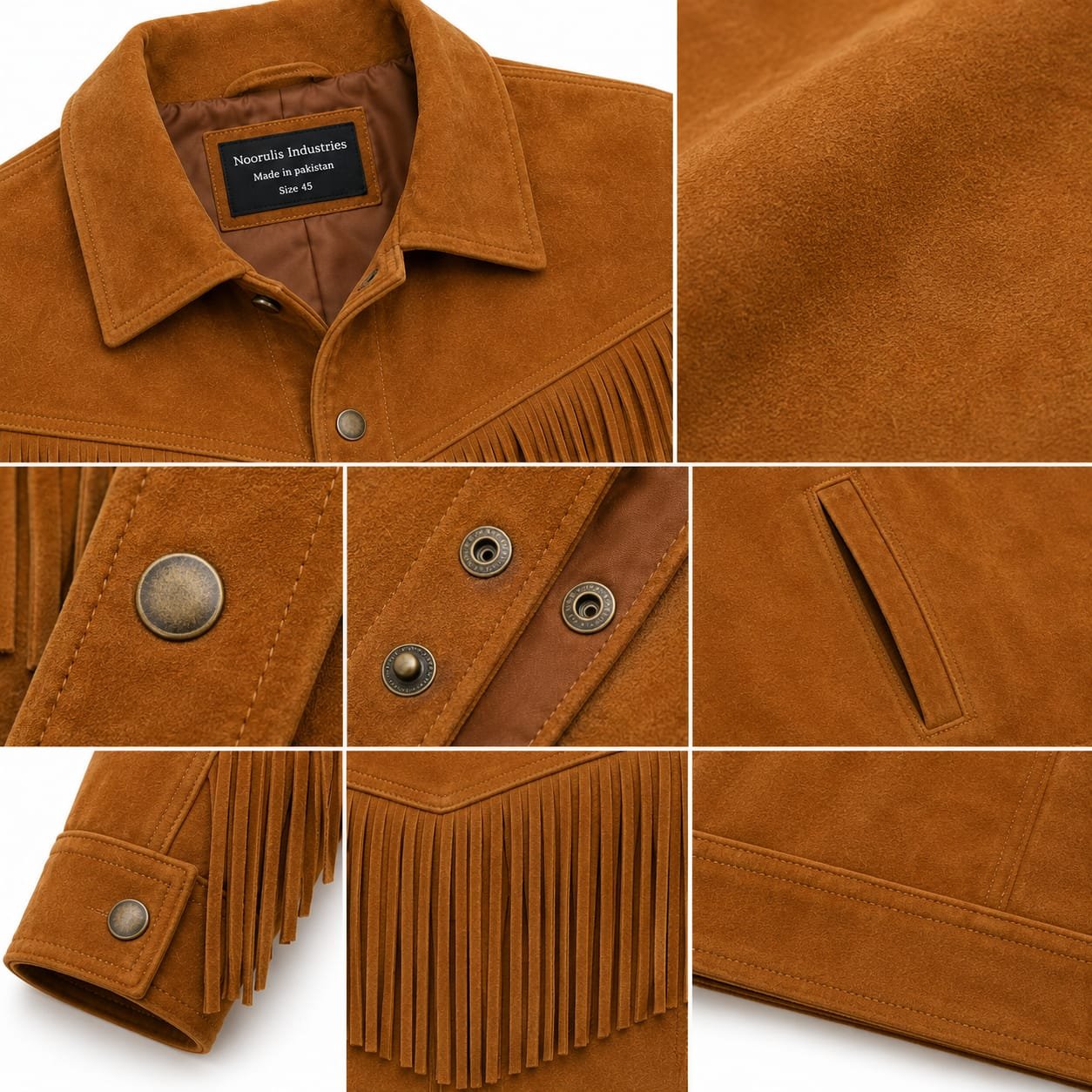CLASSIC FRINGE SUEDE JACKET - Image 5