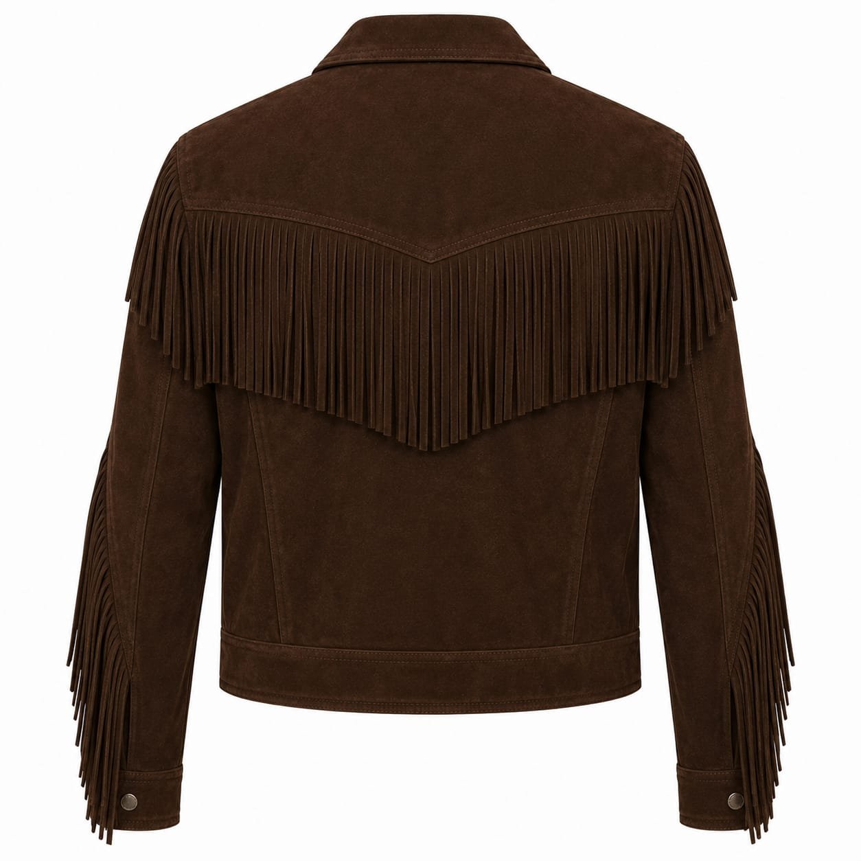 WESTERN FRINGE SUEDE JACKET - Image 2