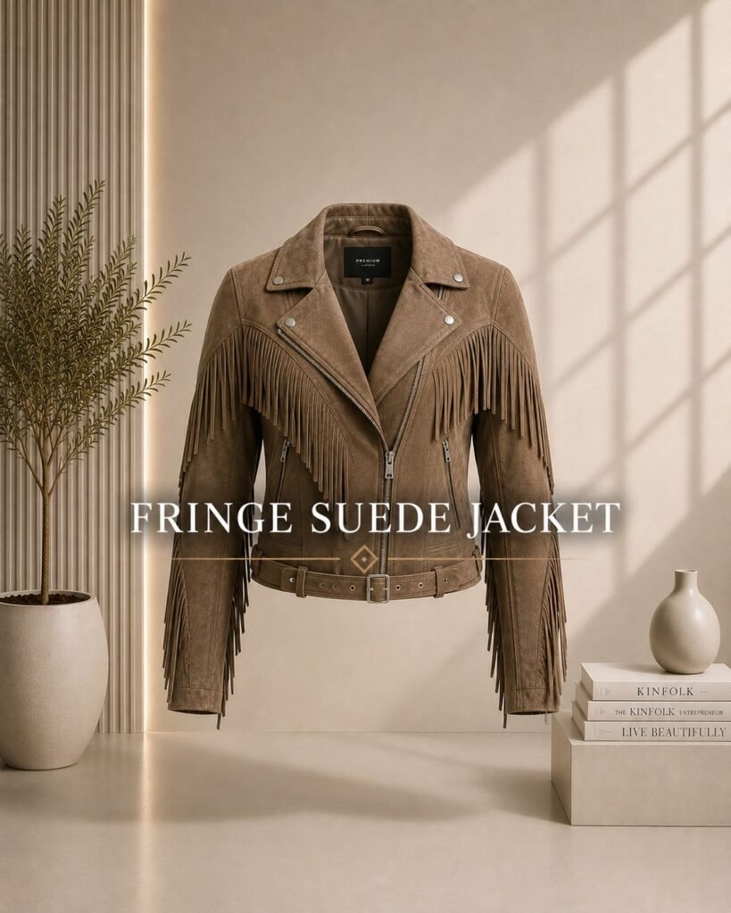 Fringe Suede Jacket