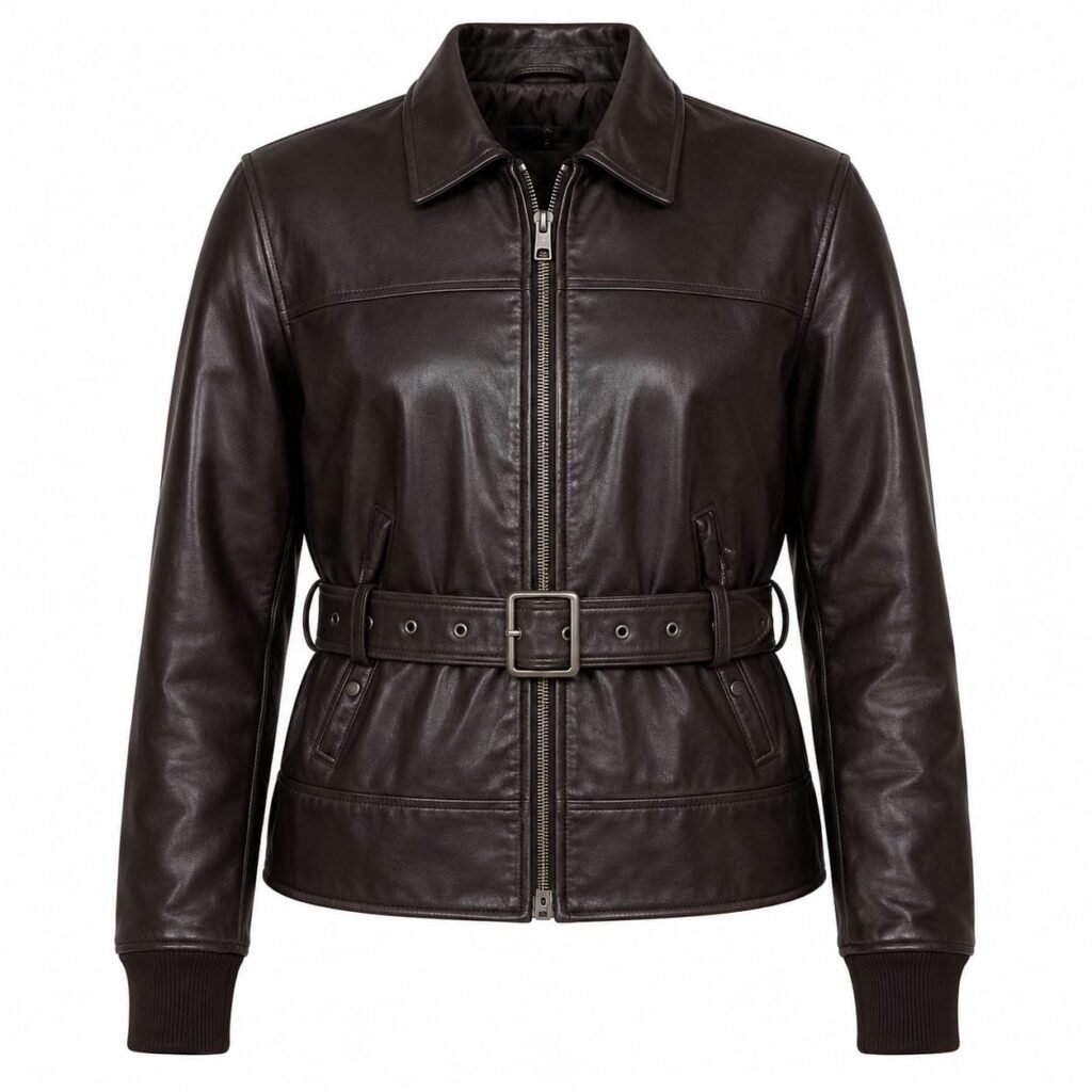 BELTED HARRINGTON