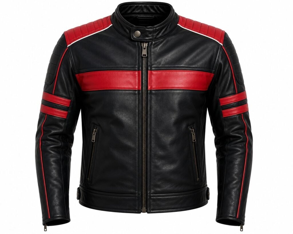 BOLD RED BAND RACING JACKET