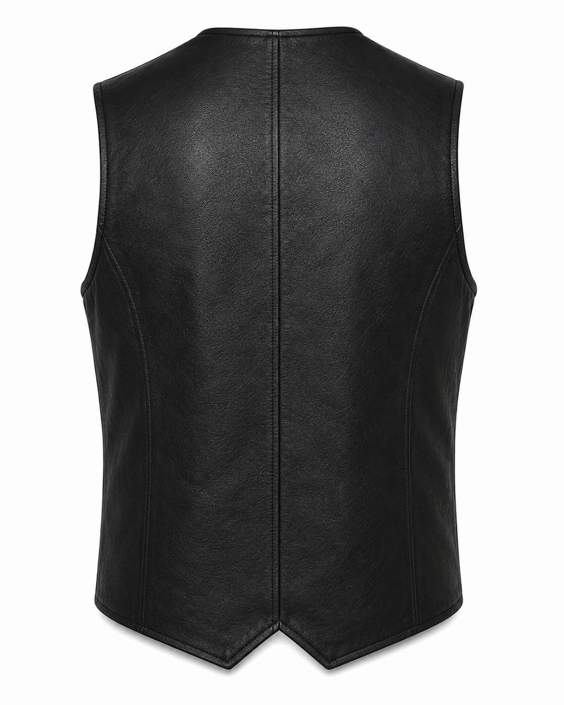 TAILORED LEATHER WAISTCOAT - Image 2