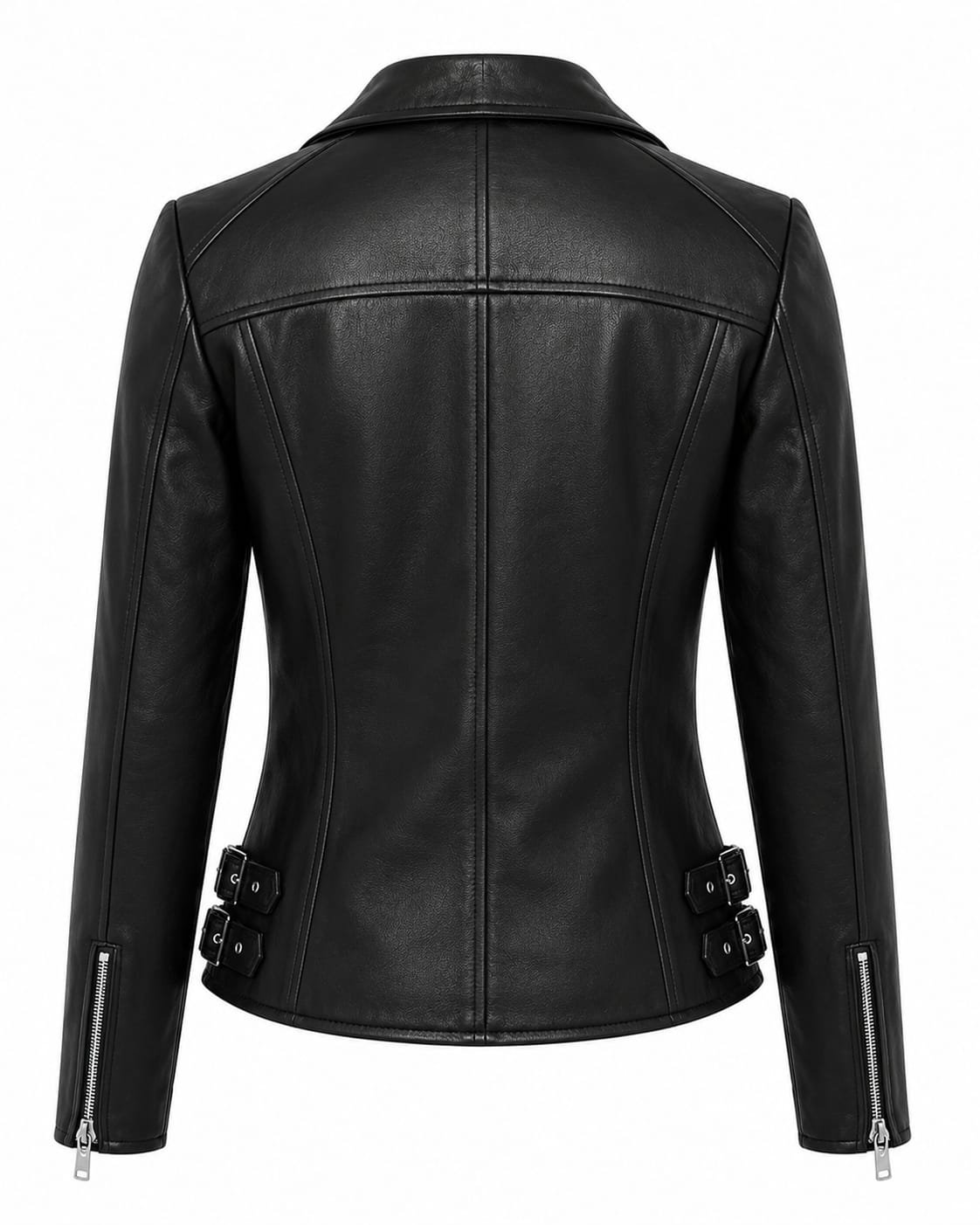 DOUBLE ZIP BIKER JACKET - Image 2
