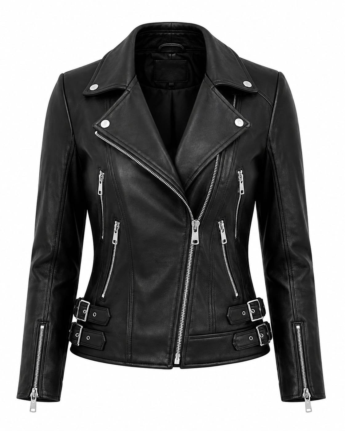 DOUBLE ZIP BIKER JACKET