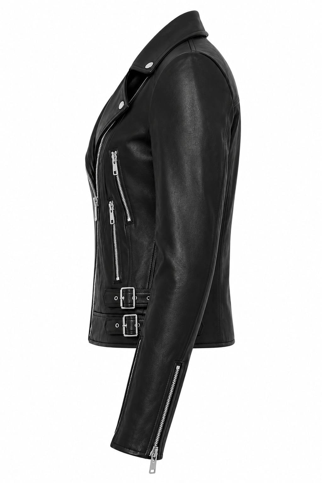 DOUBLE ZIP BIKER JACKET - Image 4