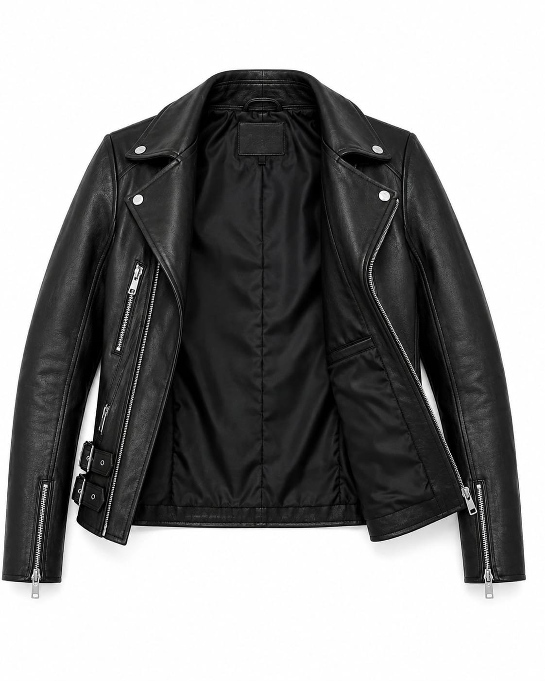 DOUBLE ZIP BIKER JACKET - Image 5