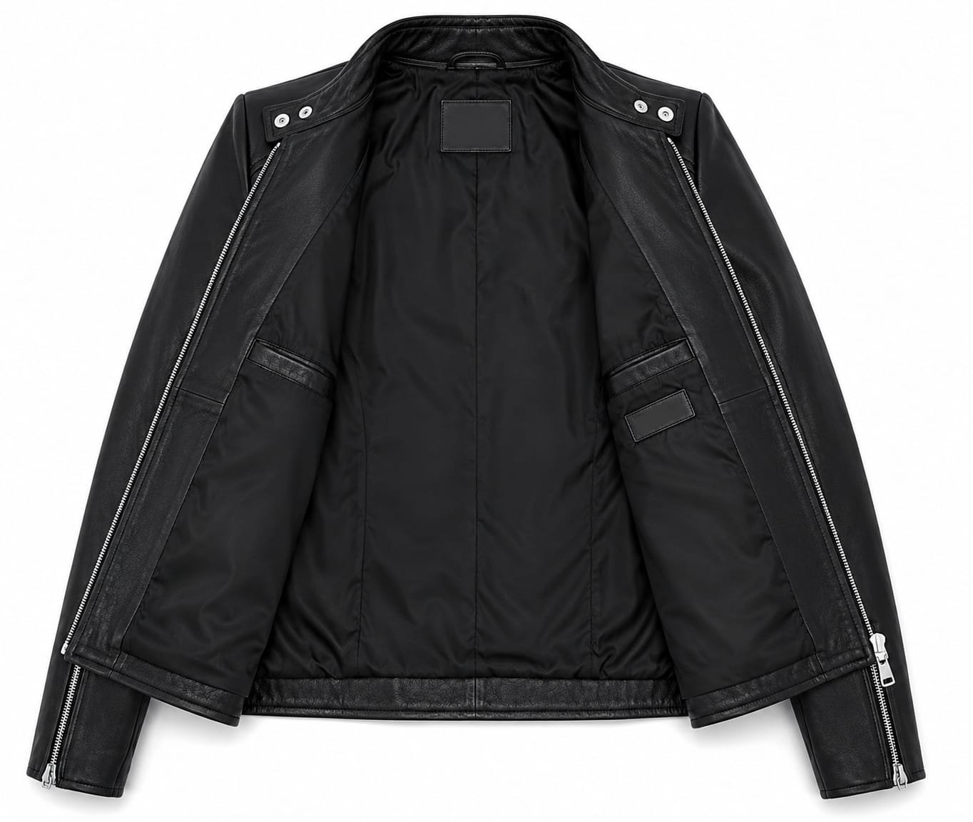 MINIMALIST BIKER JACKET - Image 5