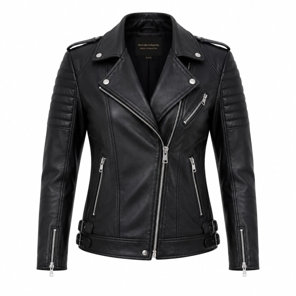 CLASSIC ASYMMETRIC BIKER JACKET