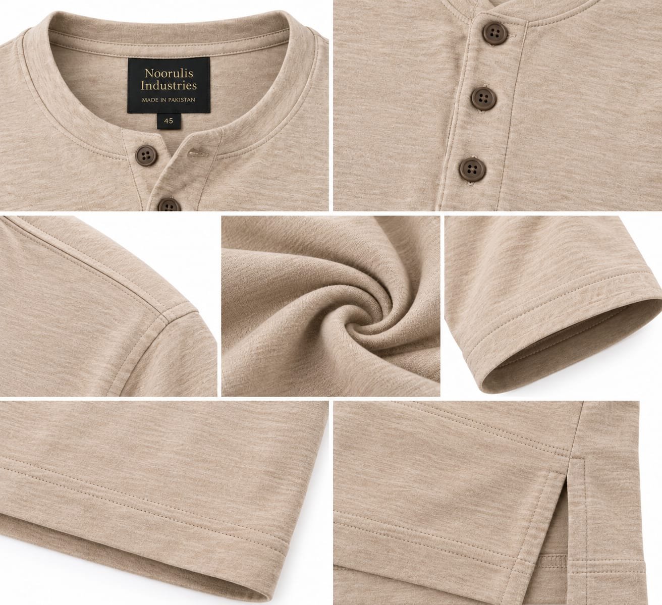 HENLEY T-SHIRT - Image 4
