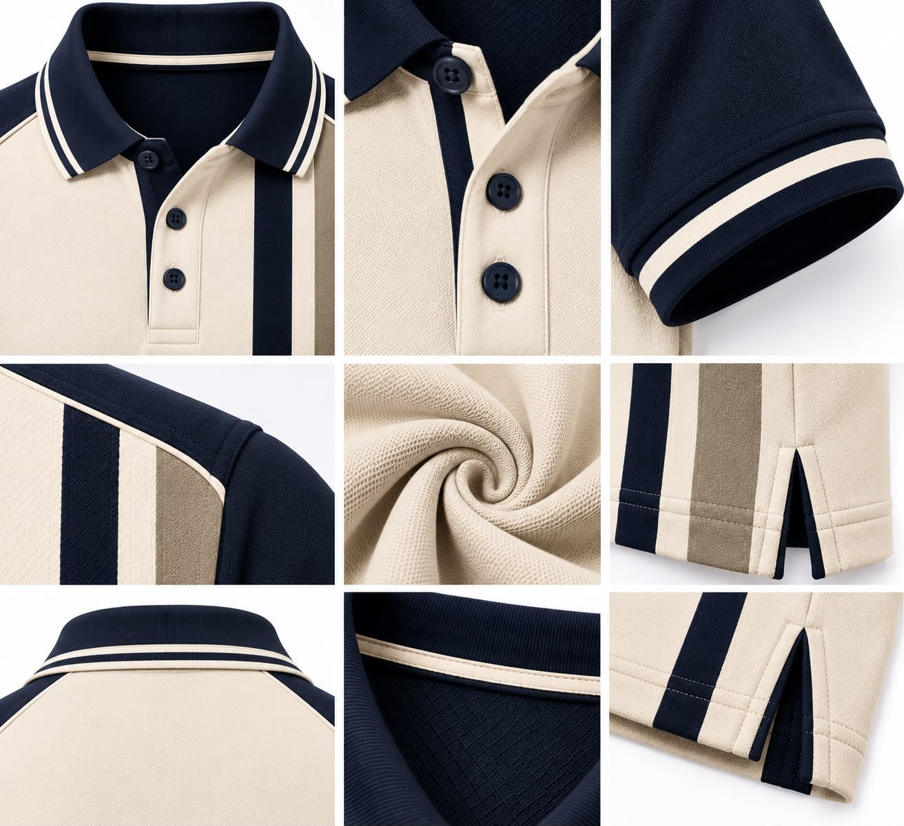 VERTICAL STRIPE POLO - Image 4