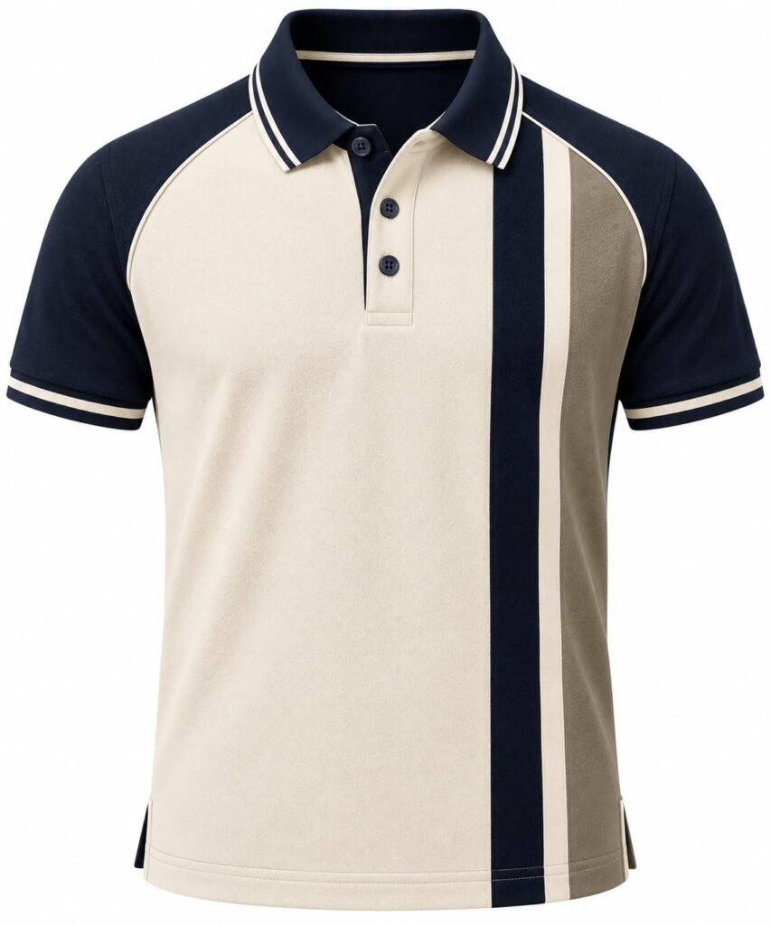 VERTICAL STRIPE POLO