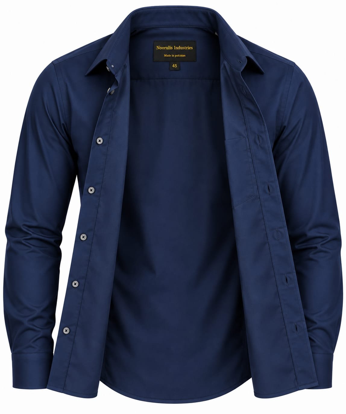 NAVY DRESS SHIRT - Image 5