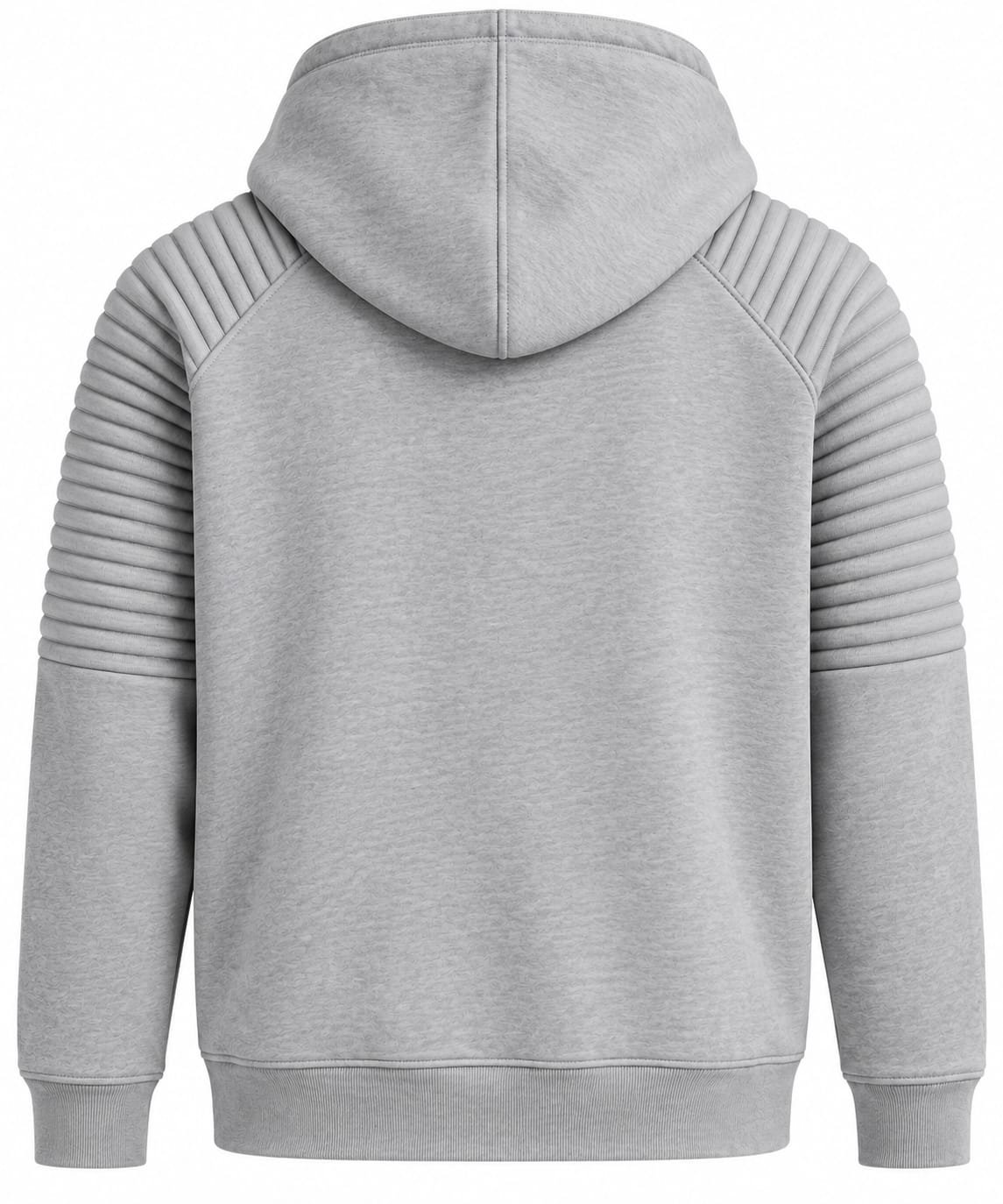 RIBBED PANEL HOODIE - Image 2