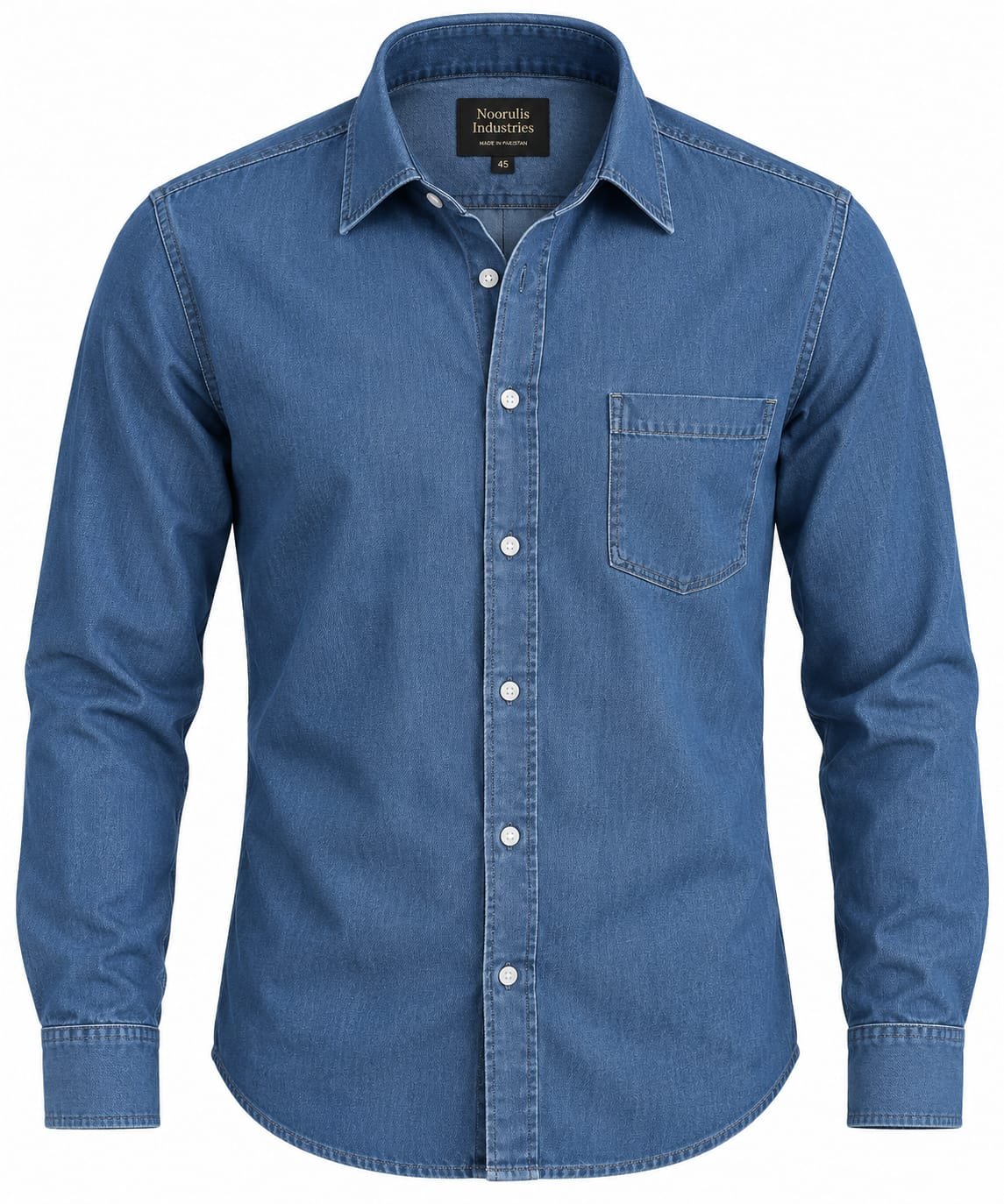 DENIM STYLE SHIRT