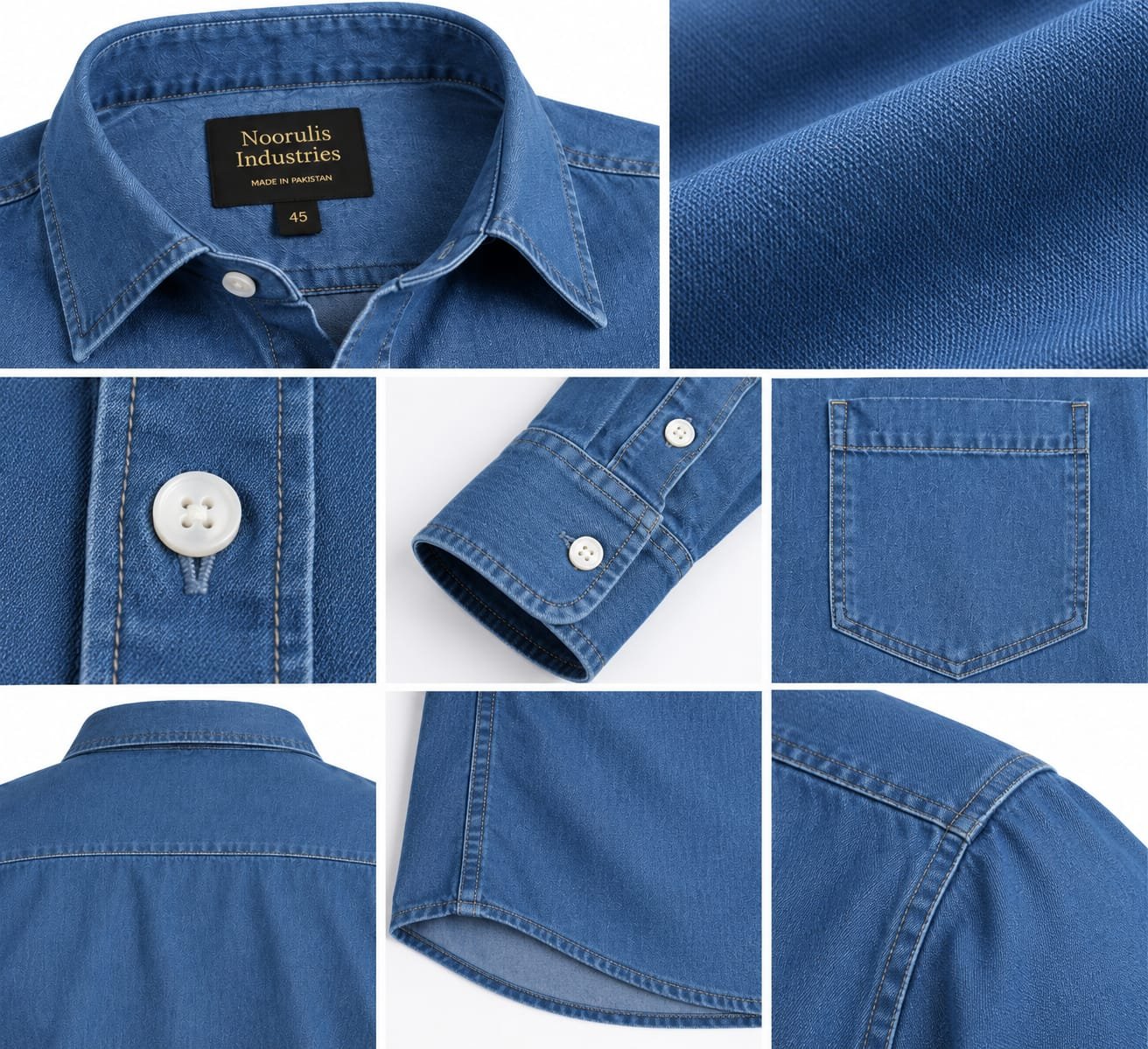 DENIM STYLE SHIRT - Image 6