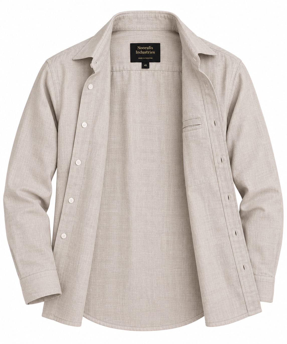 LINEN BLEND SHIRT - Image 5