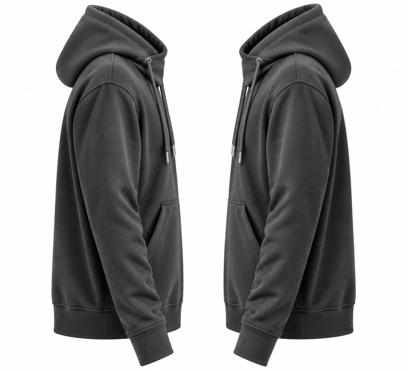 CHARCOAL CORE HOODIE - Image 3