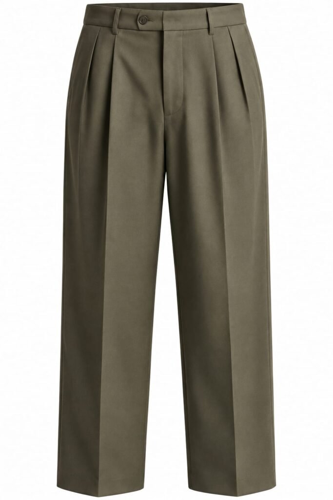 EUROPEAN DOUBLE-PLEAT TROUSER