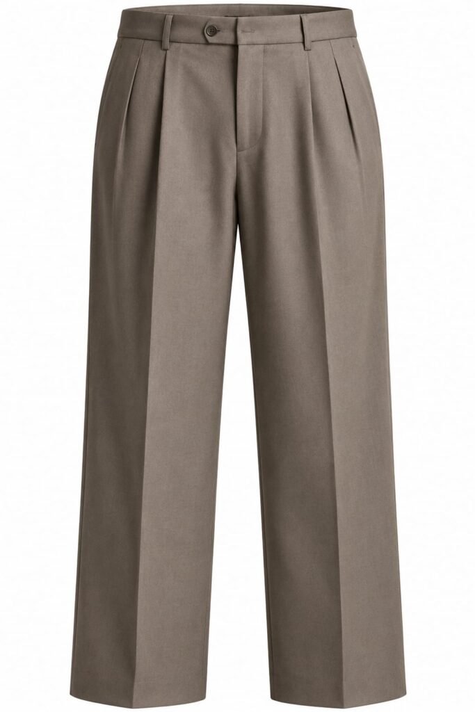 RELAXED WIDE-LEG TROUSER