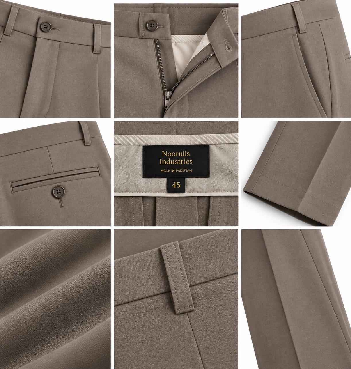CLASSIC STRAIGHT-FIT TROUSER - Image 3