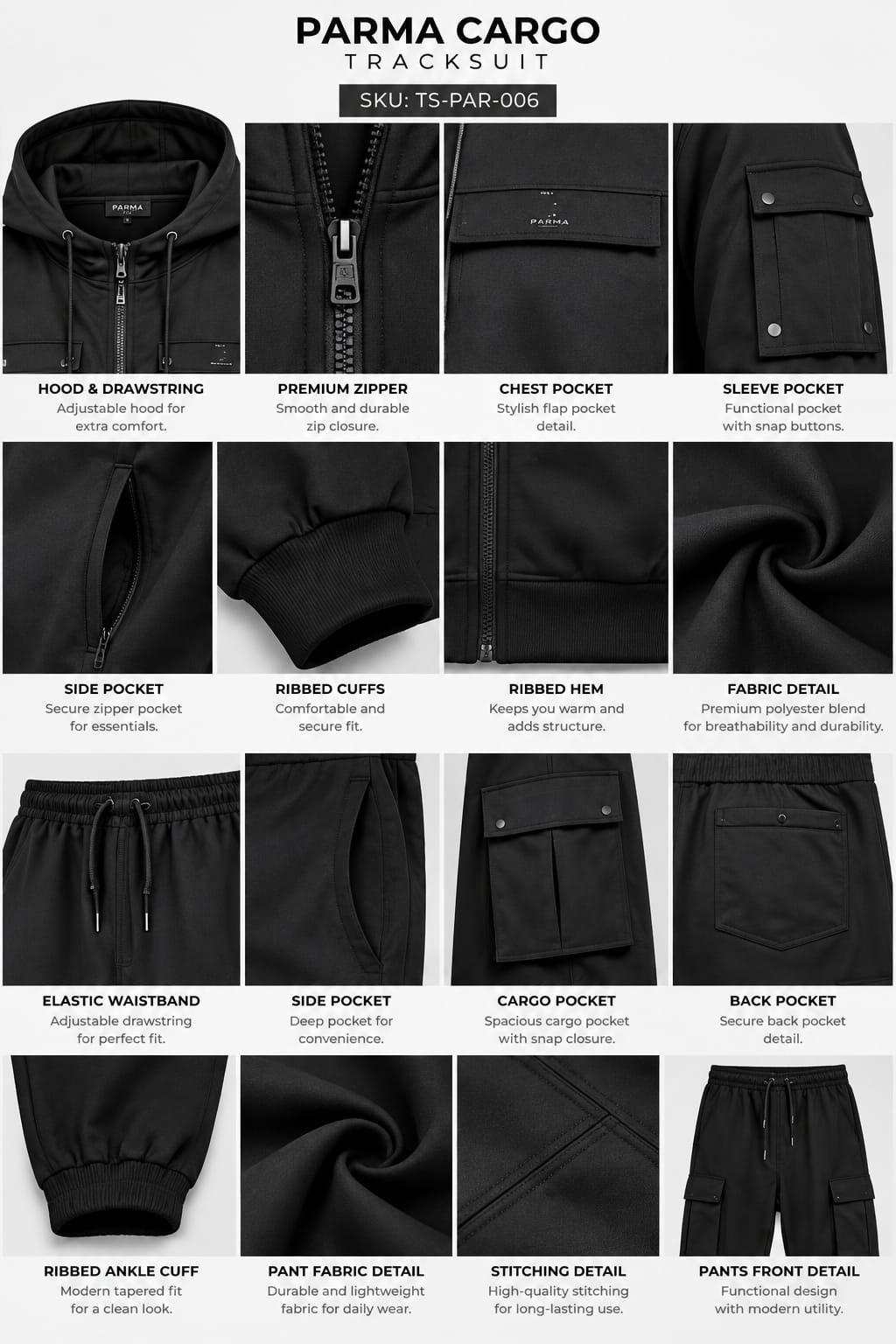 PARMA CARGO TRACKSUIT - Image 5