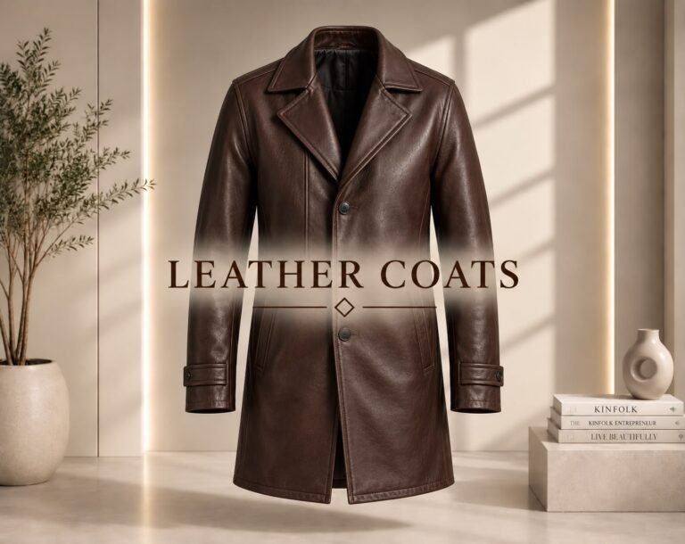 Leather coats