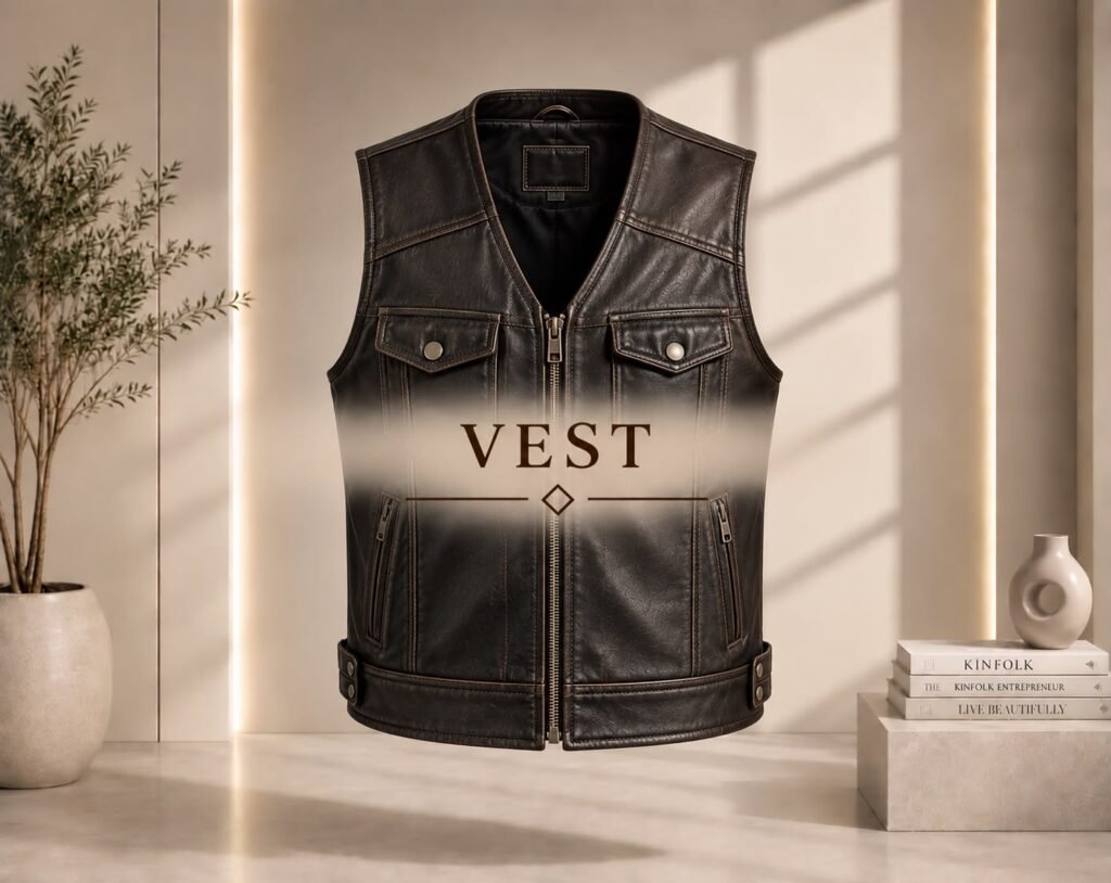 Leather Vest