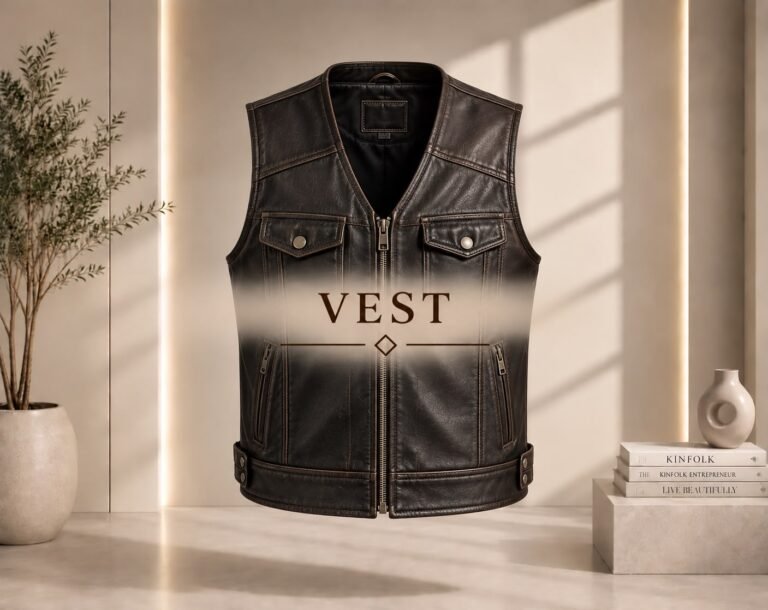 Leather Vest