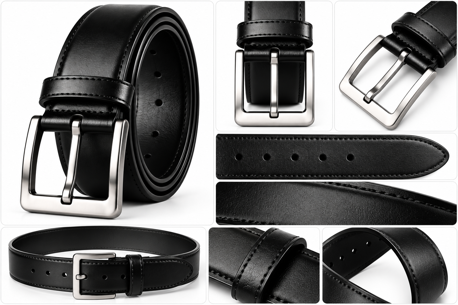 CLASSIC EDGE BLACK BELT - Image 2